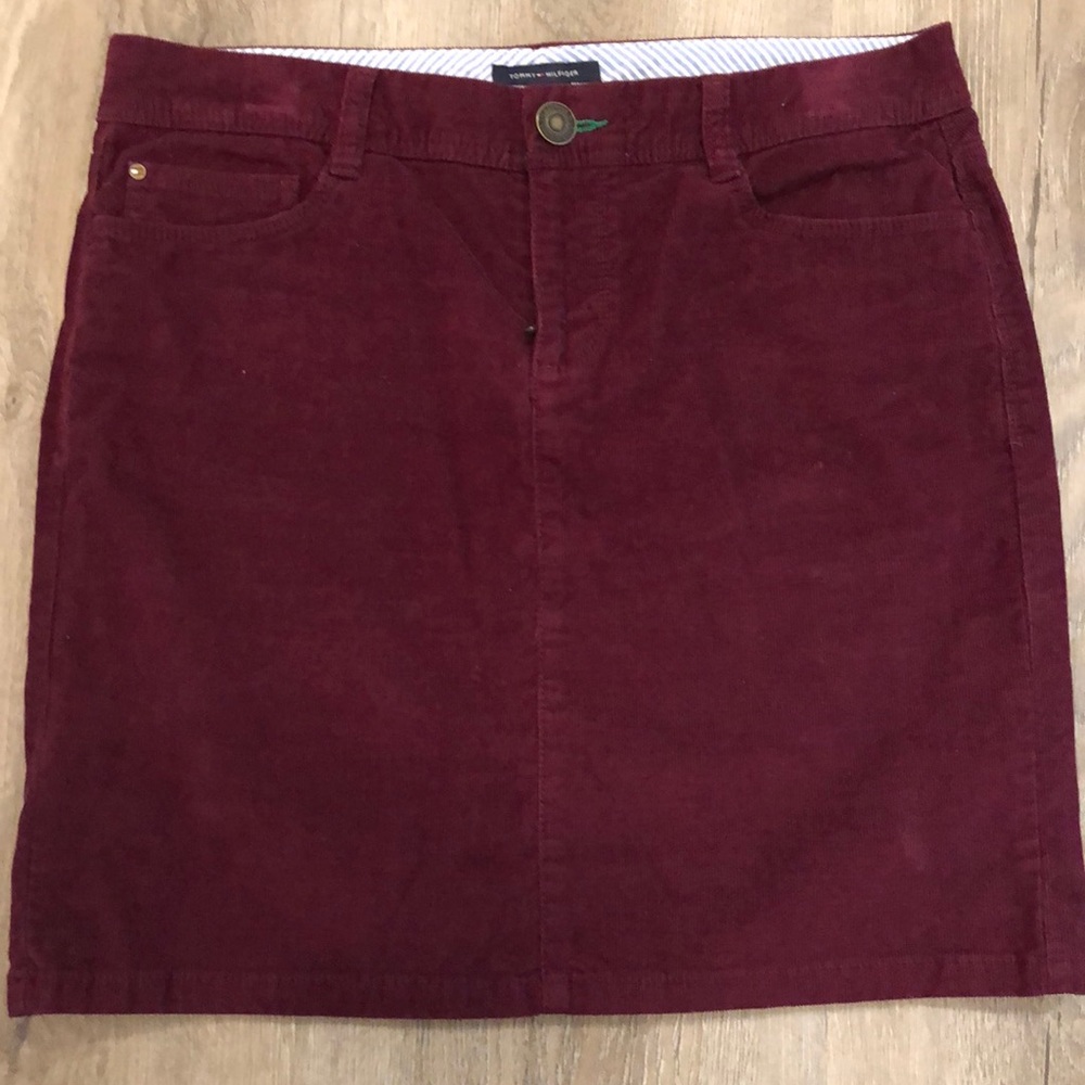Tommy Hilfiger corduroy skirt